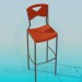3D modeli Yüksek sandalye - önizleme