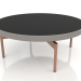 modèle 3D Table basse ronde Ø90x36 (Gris quartz, DEKTON Domoos) - preview