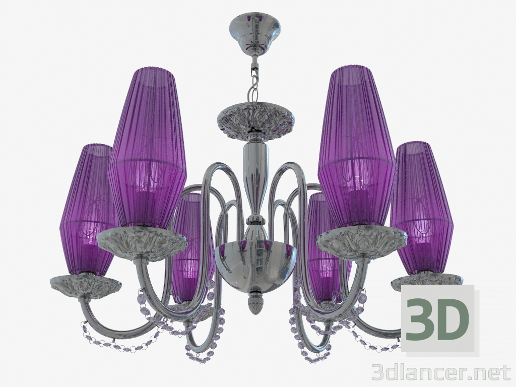 3D Modell Leuchte (Kronleuchter) Felicia (3920 6) - Vorschau