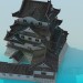3d model Chinese House - preview