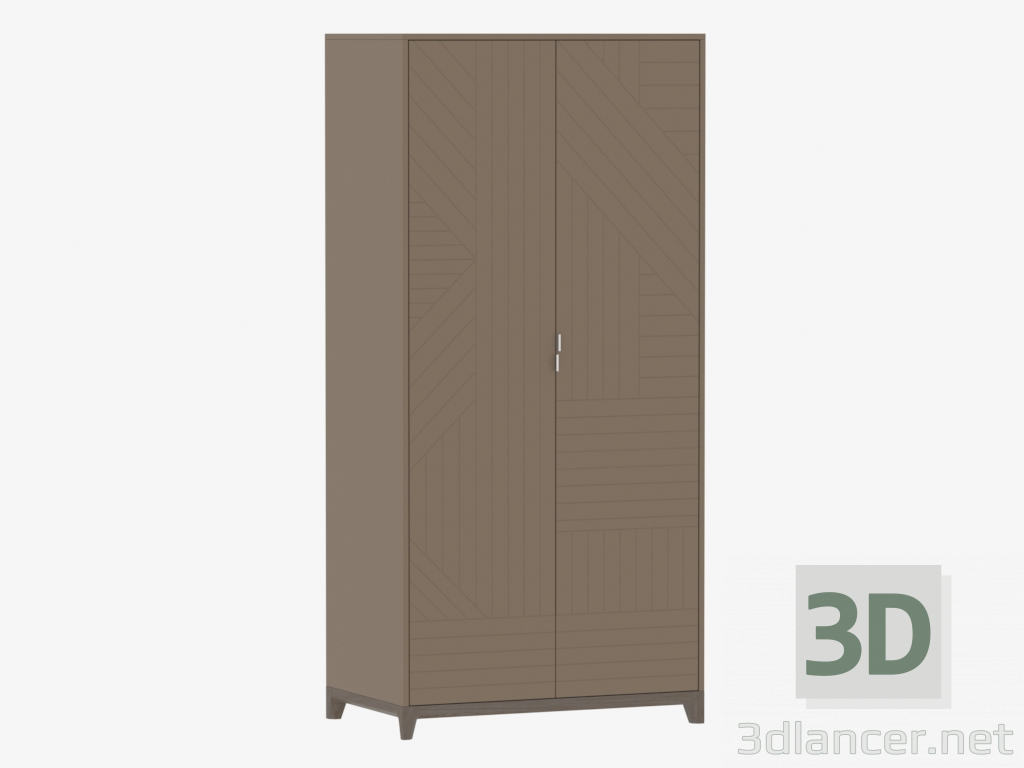 3D Modell Kleiderschrank CASE № 3 - 1000 (IDC019107909) - Vorschau