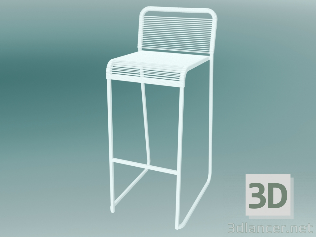 3D modeli Açık sandalye ARIA (S46) - önizleme