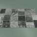 3d model Carpet Mood (S74, Gray Black) - preview