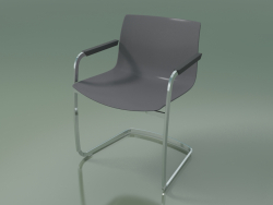 Chair 2089 (on the console, with armrests, polypropylene PO00412)