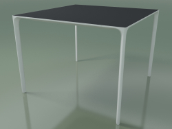 Table carrée 0804 (H 74 - 100x100 cm, stratifié Fenix F06, V12)