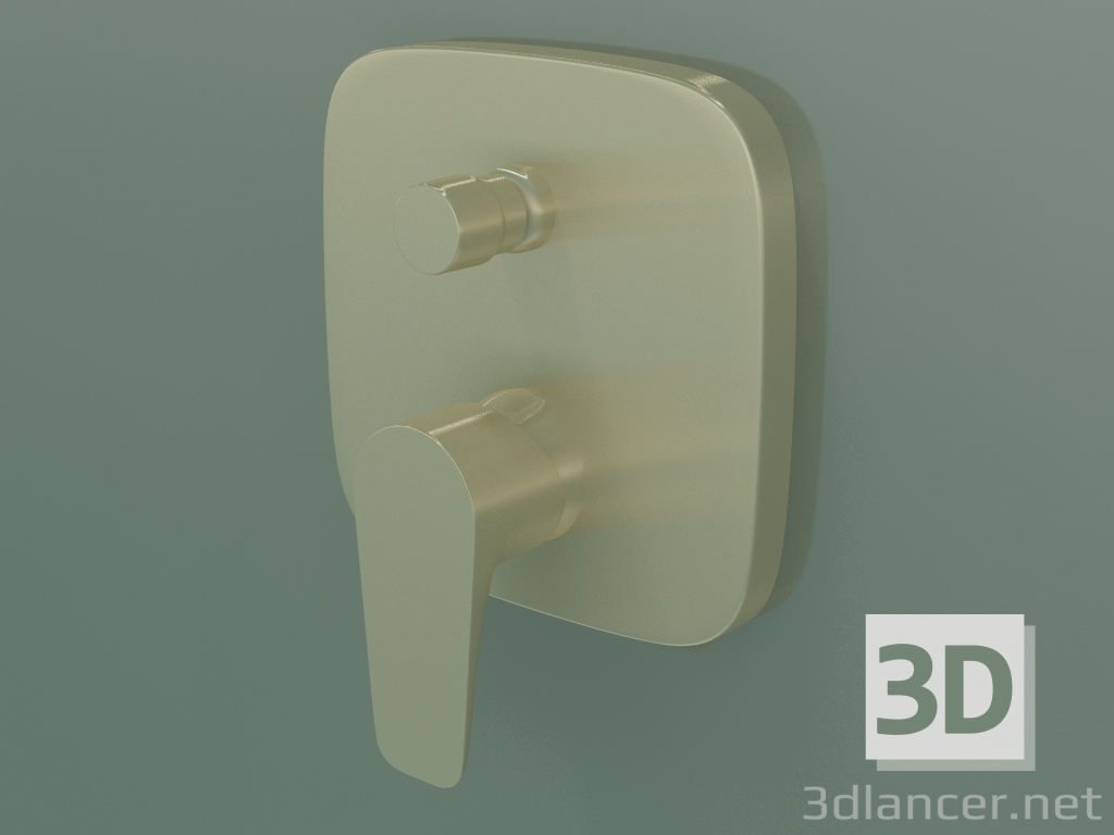modello 3D Miscelatore monocomando vasca (71745990) - anteprima