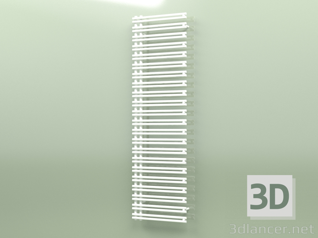 3D modeli Isıtmalı havlu askısı - Ratea (1750 x 500, RAL - 9016) - önizleme