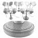 3D Bankacılar-Çalışma-Işık-İkili modeli satın - render