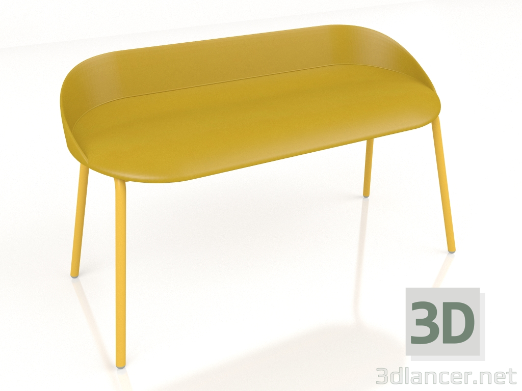 3d model Bench low Team TE02F - preview