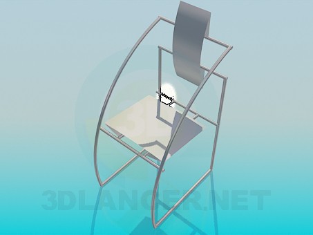 3 डी मॉडल भविष्य की कुर्सी - पूर्वावलोकन