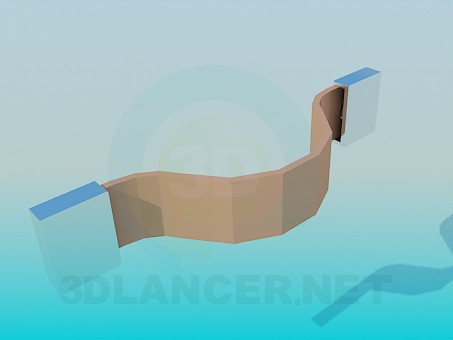 3d model Leather Handle - preview 3d model Leather Handle - preview