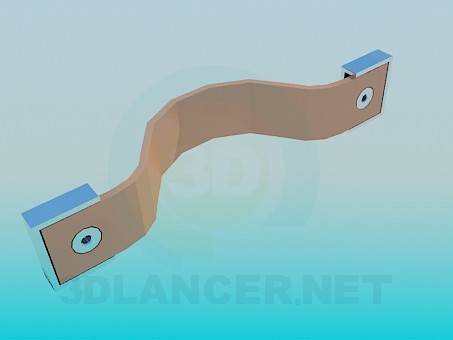 3d model Leather Handle - preview 3d model Leather Handle - preview