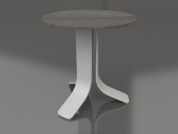 Стол кофейный Ø50 (Agate grey, DEKTON Radium)