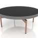 3d model Round coffee table Ø90x36 (Anthracite, DEKTON Domoos) - preview