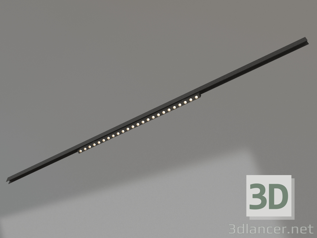 3D Modell Lampe MAG-DOTS-FOLD-25-S800-24W Day4000 (BK, 30 Grad, 24V) - Vorschau