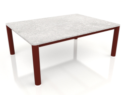 Coffee table 70×94 (Wine red, DEKTON Kreta)