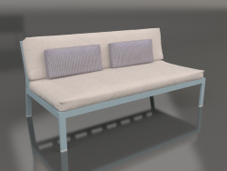 Modulo divano, sezione 4 (Grigio blu)