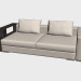 3d model Infiniti Sofa (with shelves, 248x124) - preview