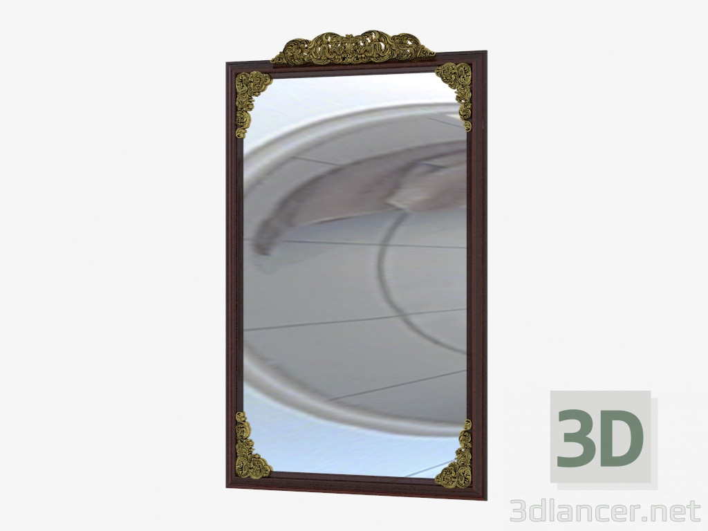 3D Modell Spiegel im klassischen Stil 402S - Vorschau