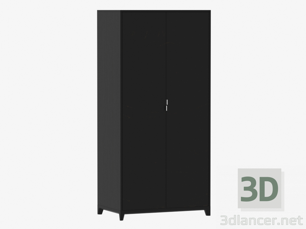 3D Modell Kleiderschrank CASE № 3 - 1000 (IDC019006000) - Vorschau