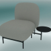 3d model Isole Modular Seat System (NN1, high back seat with round table on the left) - preview