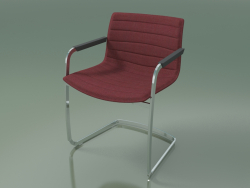 Sandalye 2090 (konsolda, kolçaklı, kumaş döşemeli)