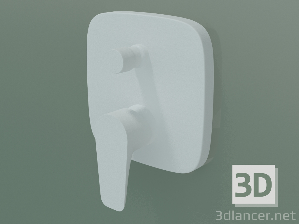 modello 3D Miscelatore monocomando vasca (71745700) - anteprima