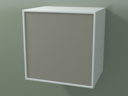 Box (8AUACA03, Gletscherweiß C01, HPL P04, L 48, P 36, H 48 cm)