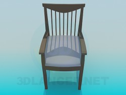कुर्सी वापस लकड़ी पतली स्विच के साथ साथ