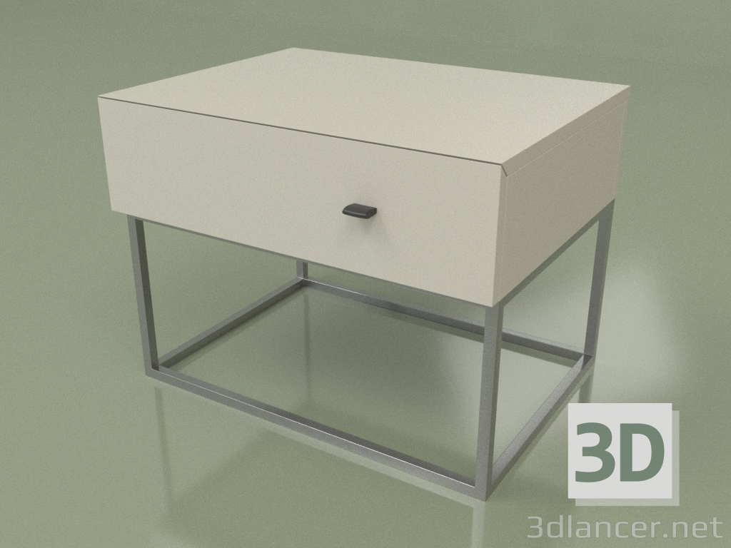 modèle 3D Table de chevet Lf 200 (Frêne) - preview