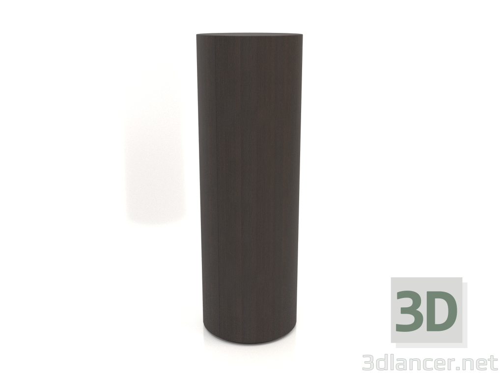 3 डी मॉडल कैबिनेट टीएम 09 (डी = 503х1510, लकड़ी का भूरा गहरा) - पूर्वावलोकन