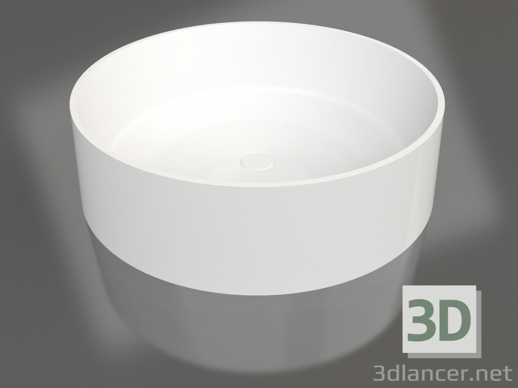 3D modeli Tezgah üstü lavabo GLORIA 01 - önizleme