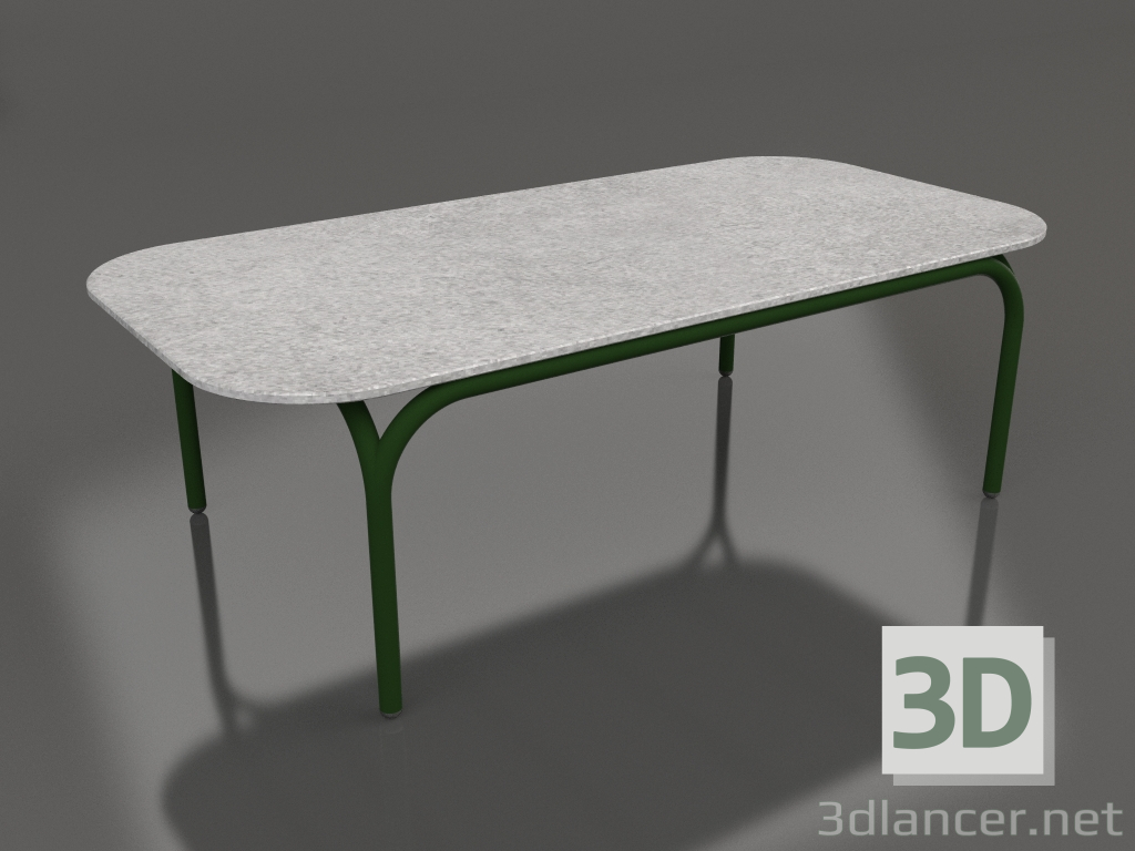 Modelo 3d Mesa de centro (verde garrafa, DEKTON Kreta) - preview