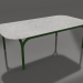 3d model Coffee table (Bottle green, DEKTON Kreta) - preview