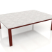 modèle 3D Table basse 120 (Rouge vin) - preview