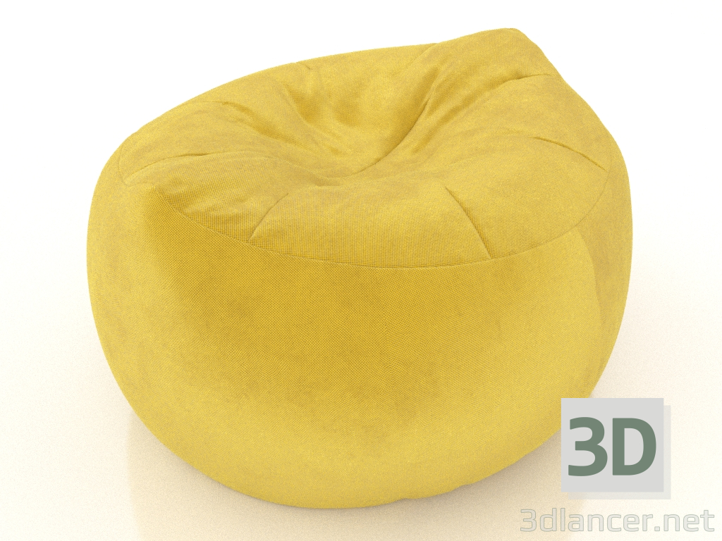 modèle 3D Pouf canoë (korsyka 7118) - preview