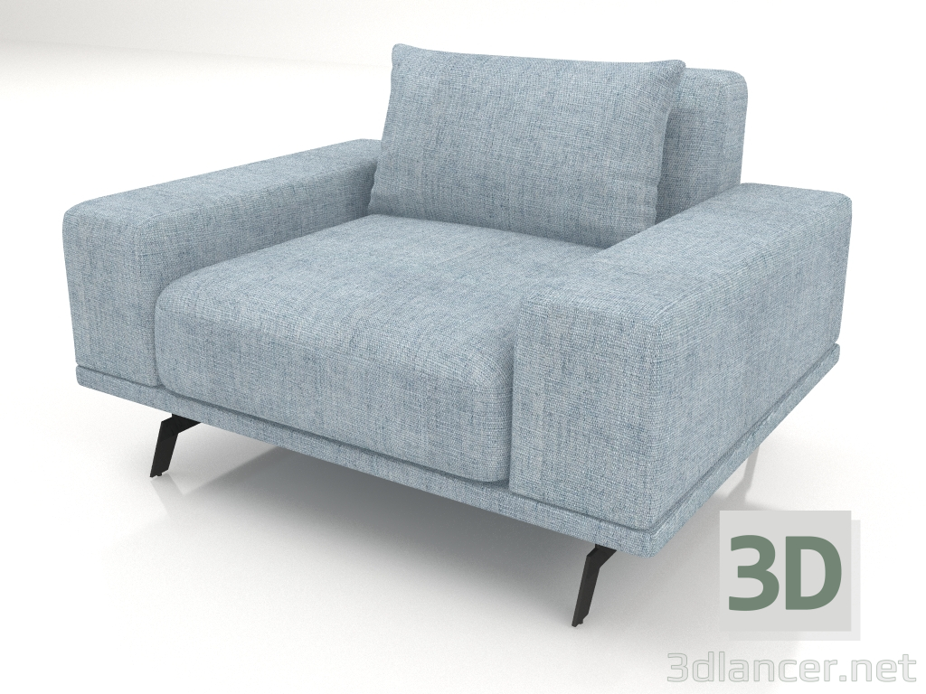 3d model Galaxy 8 sofa module - preview