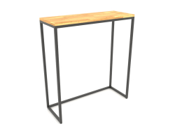 Rectangular console (WOOD FLOOR, 80x30x86)