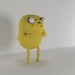 3d model A character from the cartoon - preview