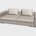 3 डी मॉडल इन्फिनिटी सोफा (248x124) - पूर्वावलोकन