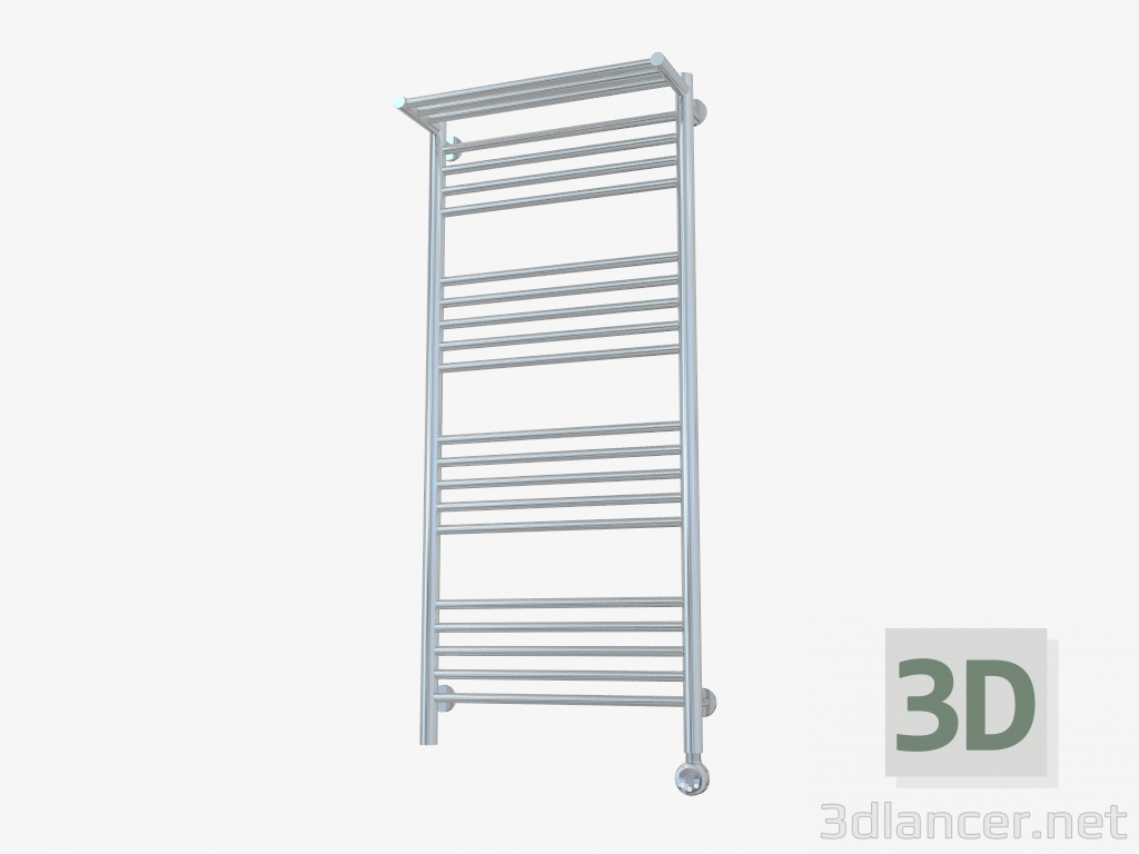 3d model Bohemia radiator with shelf (1200x500) - preview