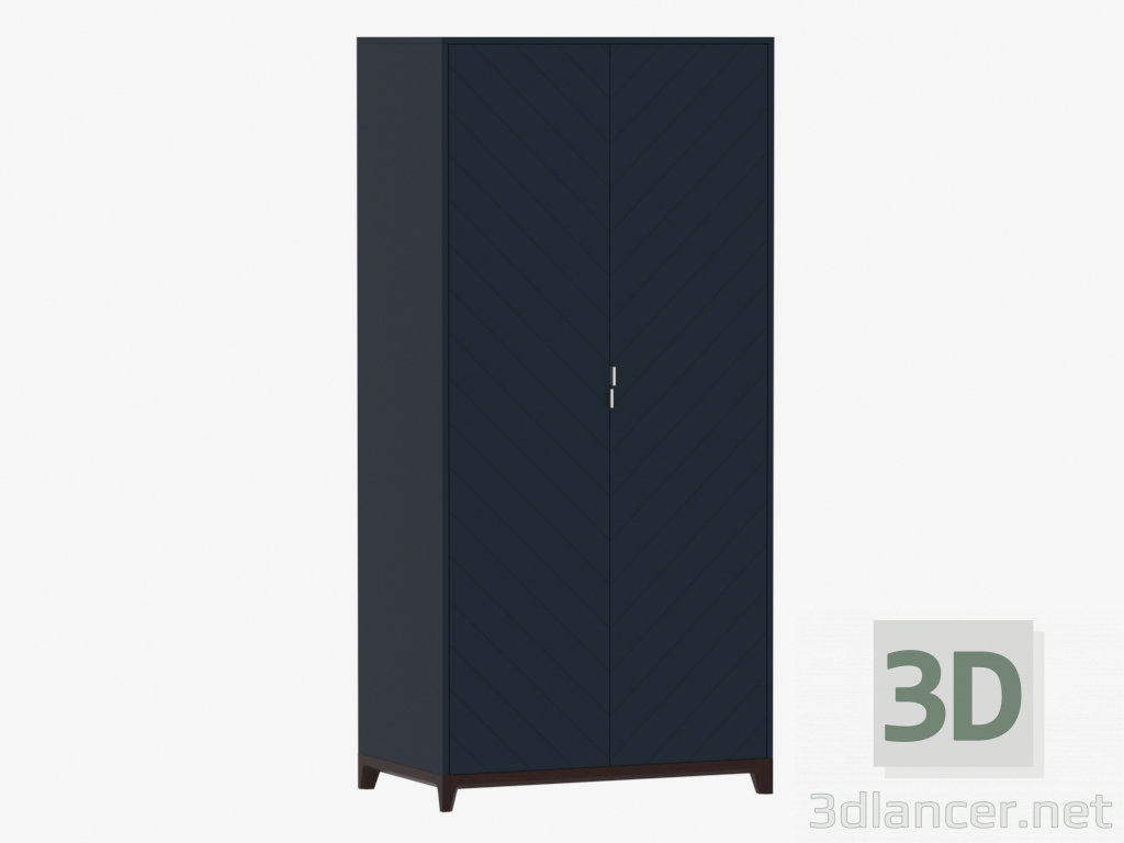 3D Modell Kleiderschrank CASE № 3 - 1000 (IDC019002430) - Vorschau