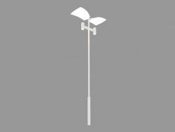 Street lamp SLOT VELA DOUBLE (S3974 + S2837_150W + 70W_HIT)