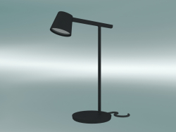 Ponta da lâmpada de mesa (preto)