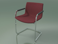 Chair 2091 (on the console, with armrests, with fabric upholstery, polypropylene PO00412)