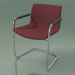 3d model Chair 2091 (on the console, with armrests, with fabric upholstery, polypropylene PO00412) - preview