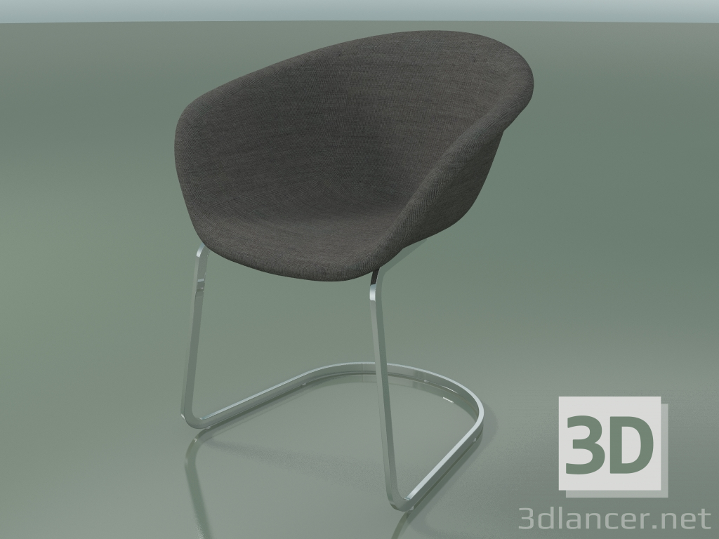 modèle 3D Chaise 4234 (sur la console, avec rembourrage f-1221-c0134) - preview