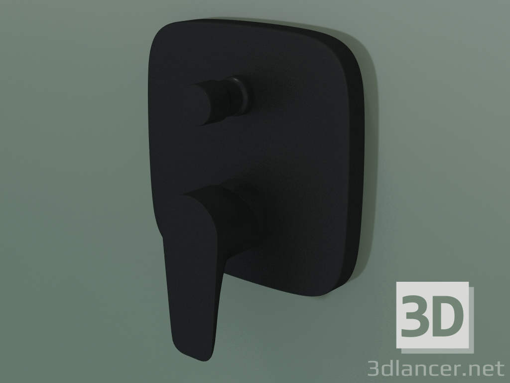 3D modeli Tek kollu banyo bataryası (71745670) - önizleme