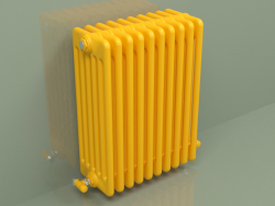 Радиатор TESI 6 (H 600 10EL, Melon yellow - RAL 1028)