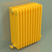 modello 3D Radiatore TESI 6 (H 600 10EL, giallo melone - RAL 1028) - anteprima